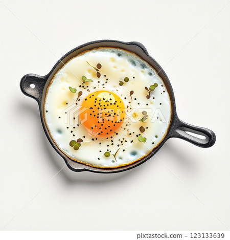 Perfect Sunny Side Up Egg Delight 123133639