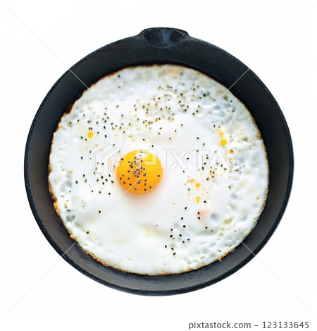 Perfect Sunny Side Up Egg Delight 123133645