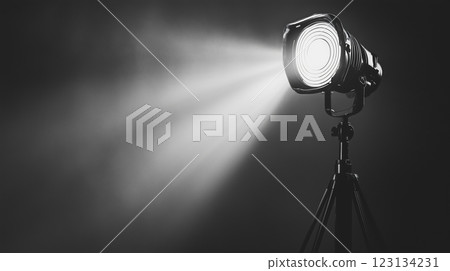spotlight on white background 123134231