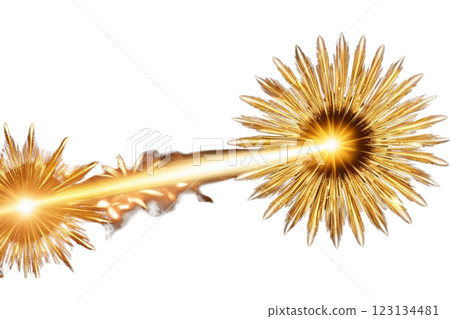 PNG Gold sun beam effect flare light fireworks astronomy. 123134481