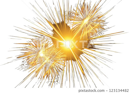 PNG Gold sun beam effect flare light fireworks astronomy. 123134482