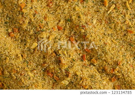 Dry Vegetable Mix for Cooking Top View Dry Vegetable Mix for Cooking Top View 123134785