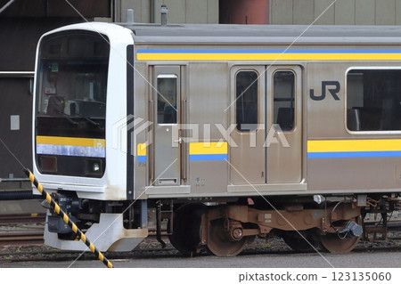千葉地區 209 系列車在大宮綜合車輛中心(埼玉縣埼玉市大宮區)接受檢查 千葉地區 209 系列車在大宮綜合車輛中心(埼玉縣埼玉市大宮區)接受檢查 123135060