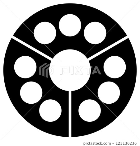 This is the family crest. It is called "Kuyo" on three-sided paper. This is the family crest. It is called "Kuyo" on three-sided paper. 123136236