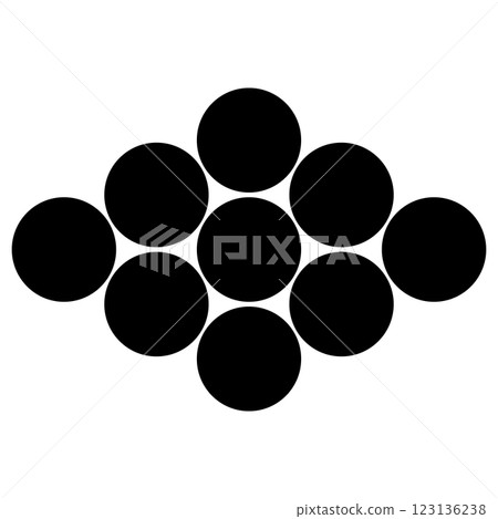 This is my family crest. It's called Kuyo-bishi. 123136238