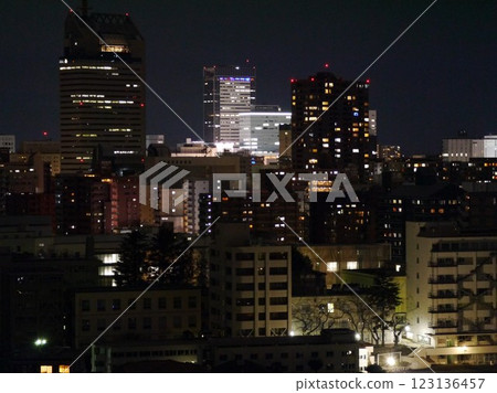 Night view of Sendai Night view of Sendai 123136457