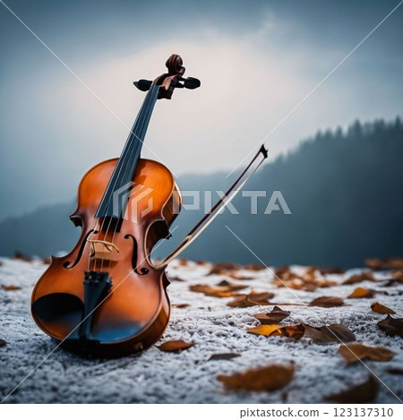 violin on the rock violin on the rock 123137310
