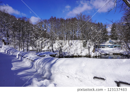 Winter at Fukidashi Park, Kyogoku Town (February 2025) Winter at Fukidashi Park, Kyogoku Town (February 2025) 123137483