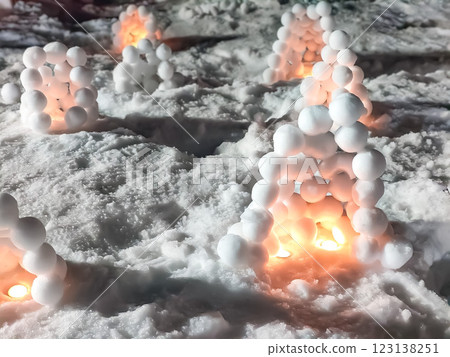 Snow Candles (Tokamachi Snow Festival) 123138251