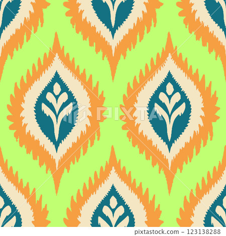 ethnic boho seamless pattern. traditional ornament with repeating motif. folk motif. folk motif. vector illustration. ethnic boho seamless pattern. traditional ornament with repeating motif. folk motif. folk motif. vector illustration. 123138288