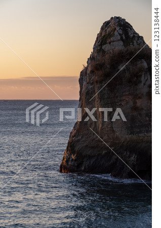 Sunrise at Futatsujima Island on Isohara Coast Sunrise at Futatsujima Island on Isohara Coast 123138444