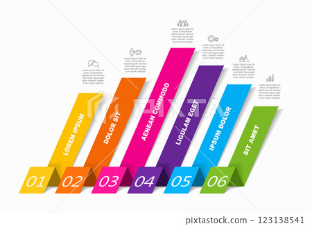 Infographic design template with place for your data. Vector illustration. 123138541