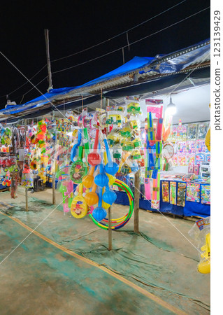 India_Amusement park stalls India_Amusement park stalls 123139429