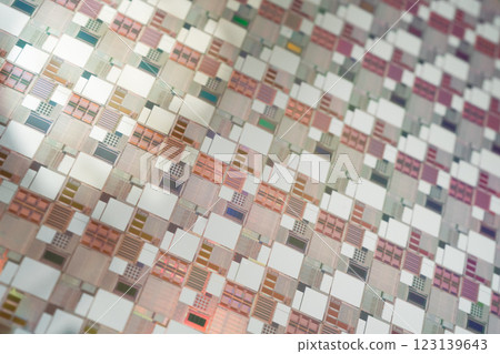 Silicon wafer for manufacturing semiconductor of integrated circuit. Silicon wafer for manufacturing semiconductor of integrated circuit. 123139643