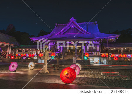 袋井市寶田山尊永寺本殿及彩繪日本傘藝（靜岡縣） 123140014