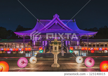 袋井市寶田山尊永寺本殿及彩繪日本傘藝（靜岡縣） 123140015