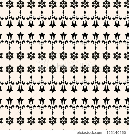 Vector minimal geometric seamless pattern. Small linear element modern lux fabric design textile swatch ladies dress, man shirt all over print block Vector minimal geometric seamless pattern. Small linear element modern lux fabric design textile swatch ladies dress, man shirt all over print block 123140360