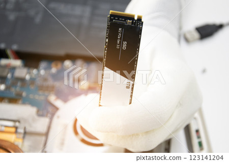 M.2 SSD storage devices are fast, efficient and very popular. M.2 SSD storage devices are fast, efficient and very popular. 123141204