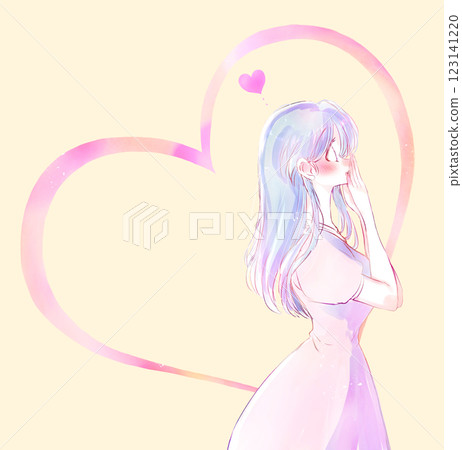女人在愛情的心形 女人在愛情的心形 123141220