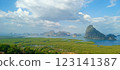 Panoramic View Of Phang Nga Bay In Thailand 123141387