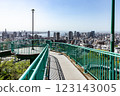 從兵庫縣神戶市詰訪山維納斯橋看到的城市景觀 123143005
