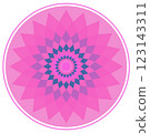 abstract background with colorful round shape 123143311