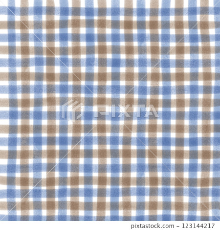 Navy Blue Brown Plaid Gingham Check Hand Drawn Background Pattern Overlay Navy Blue Brown Plaid Gingham Check Hand Drawn Background Pattern Overlay 123144217