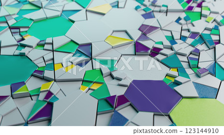 Dynamic Triangular Tapestry: Textured Hues of Darkness and Light Dynamic Triangular Tapestry: Textured Hues of Darkness and Light 123144910