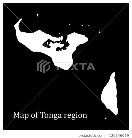 Map of Tonga region Map of Tonga region 123146079