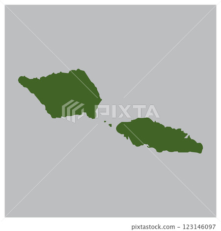 map of samoa region map of samoa region 123146097