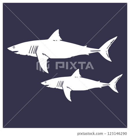shark icon design shark icon design 123146290