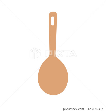 rice spoon icon 123146314