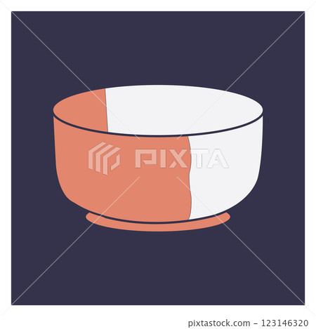 minimalist bowl icon minimalist bowl icon 123146320