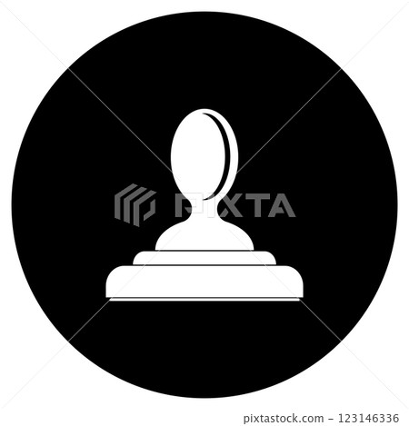 stamp icon design template stamp icon design template 123146336