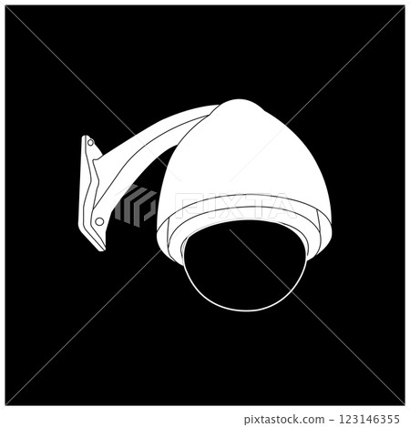 cctv camera icon illustration design cctv camera icon illustration design 123146355