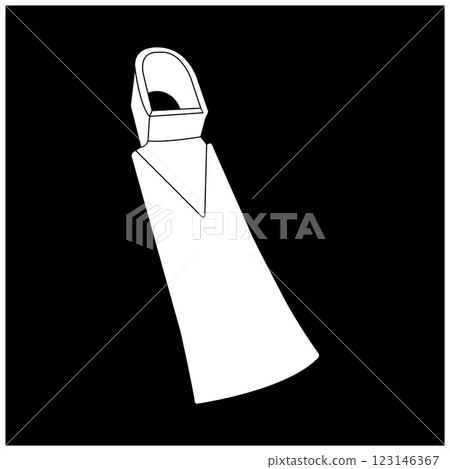 Hoe icon illustration design 123146367