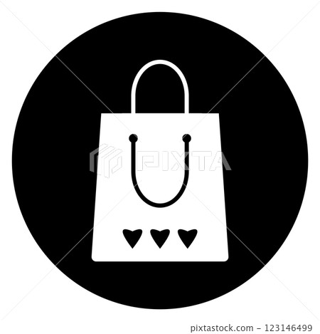 shopping bag icon vector illustration 123146499