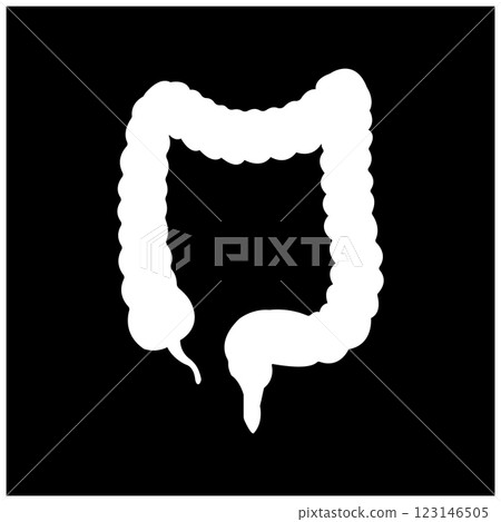 intestines vector illustration intestines vector illustration 123146505