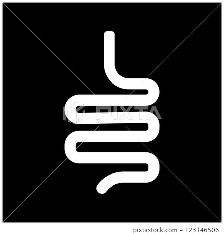 intestines vector illustration intestines vector illustration 123146506