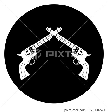 Gun vector  logo template. 123146521