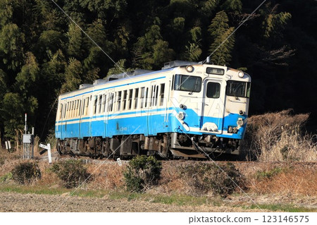 [JR Shikoku] Kiha 47 series (Mugi Line: Kuwano - Awa Tachibana) 123146575