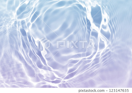 Water wave blue purple summer texture background 123147635