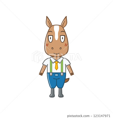 Horse Scott 背帶(普通) Horse Scott 背帶(普通) 123147971