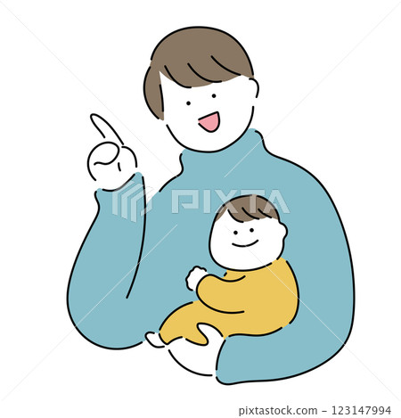 爸爸和寶寶：“在這種時候” 123147994