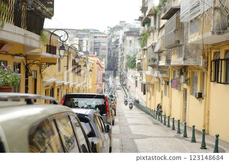 Streets of Macau 123148684