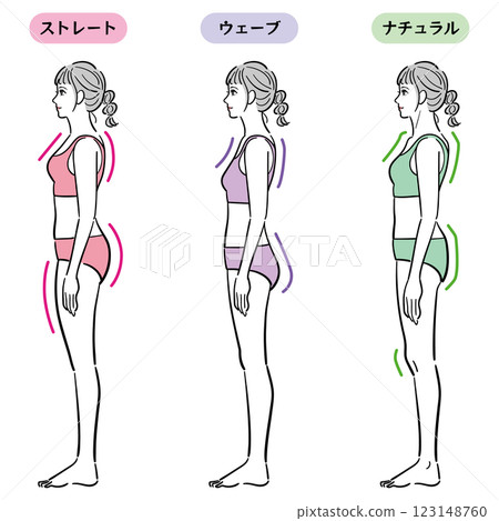 Skeletal diagnosis illustration (horizontal) Skeletal diagnosis illustration (horizontal) 123148760