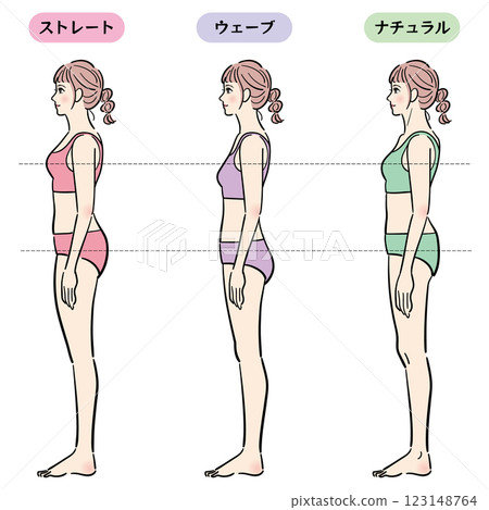 Skeletal diagnosis illustration (horizontal) Skeletal diagnosis illustration (horizontal) 123148764