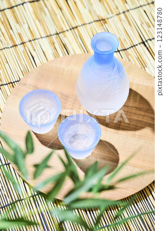 Image of Japanese sake: Summer, cold sake Image of Japanese sake: Summer, cold sake 123148780
