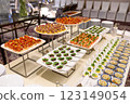 buffet  for  break 123149054