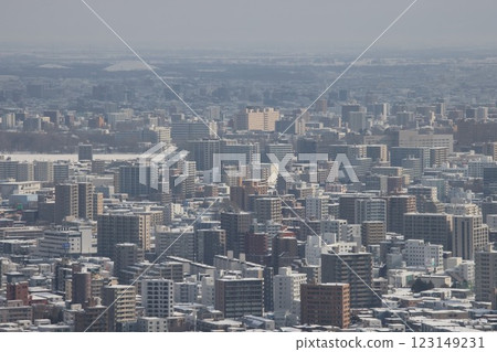 Sapporo winter scenery 123149231